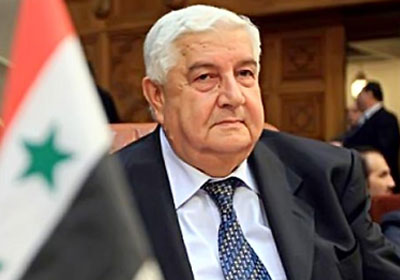 وزير الخارجية السوري وليد المعلم